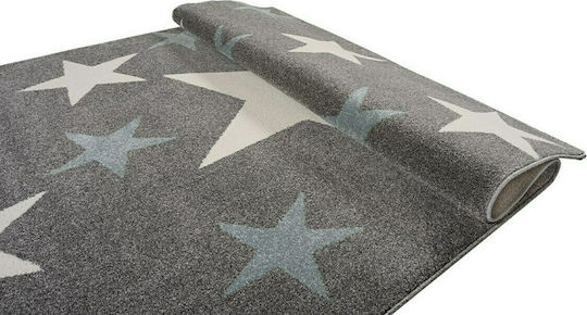 Polcarpet Kids Synthetic Rug 1925 Star Stars 200x290cm Blue Light