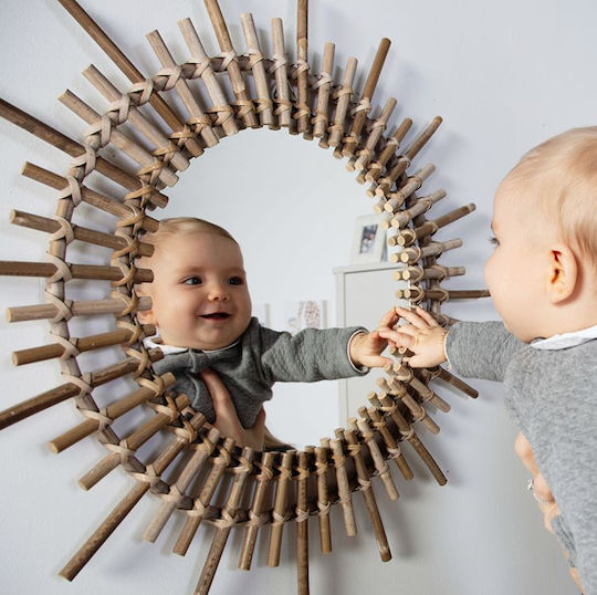 Childhome Детски Декоративен Огледало 60x5x90см