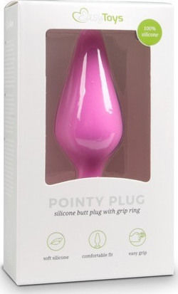 Easytoys Anal Collection Pointy Plug Small Anal Plug Klein Pink 8.5cm