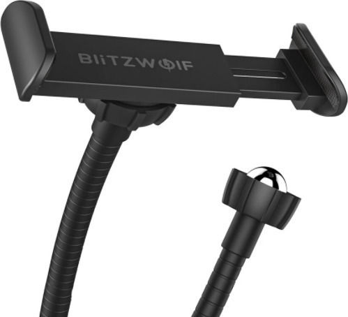 BlitzWolf Ring Light 4cm 3200 - 5600K with Desktop Stand and Mobile Phone Holder Clip Fill Ring Selfie Light 85mm