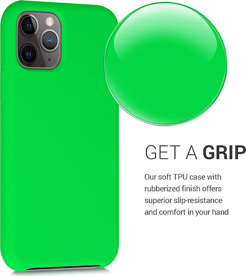 KWmobile Soft Flexible Back Cover Silicone Green (iPhone 11 Pro)