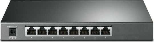 TP-LINK TL-SG2008P v1 Managed L2 PoE+ Switch με 8 Θύρες Ethernet