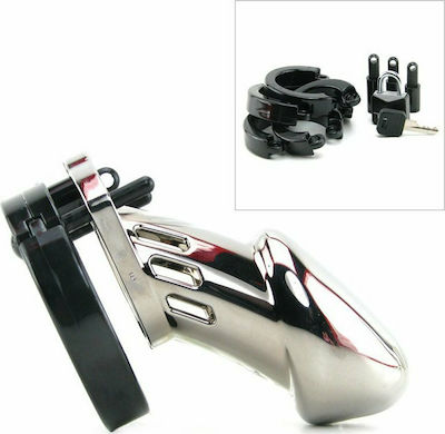 CB-6000 Chastity Cage Chrome 35 mm