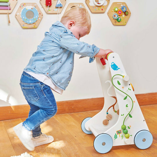 Le Toy Van Aktivitäts Baby Lauflernhilfe für 12+ Monate Weiß