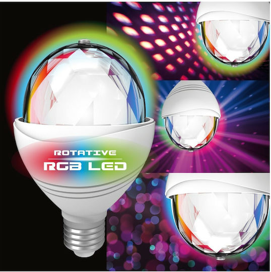 Xanlite Disco LED Bulb 3.2W for Socket E27 RGB 288lm