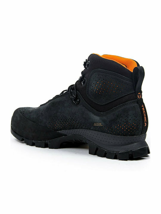 Tecnica Forge GTX Herren Wanderstiefel Wasserdicht mit Gore-Tex Membran Schwarz