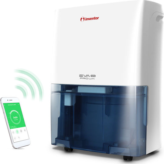 Inventor Eva Ion Pro Dehumidifier with Compressor Ionizer and Wi-Fi 20lt