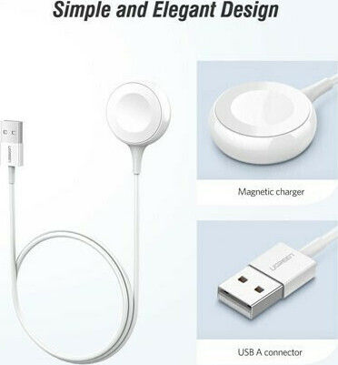 Ugreen Magnetic Charger Λευκό (Apple Watch)