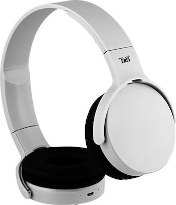 T'nB Single Bluetooth Wireless Over Ear Headphones with 8 hours of Operation Silver CBSGLSL