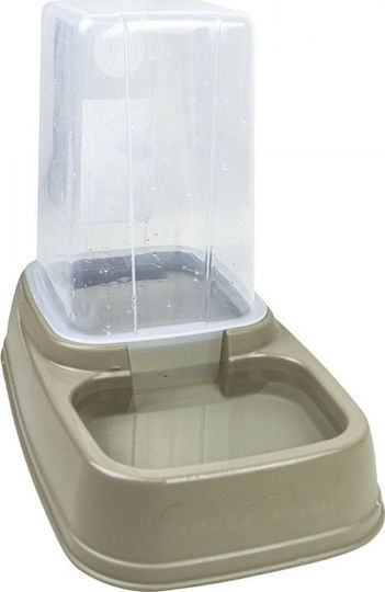 Media Wave Automatischer Kunststoff-Futter- / Trinknapf-Typ für Hund & Katze 2 x 8lt 42x25x38cm