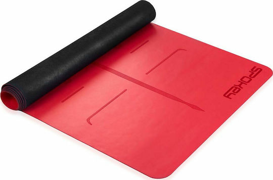 Spokey Judy Exercise Mat Red (183x61x1.5cm)