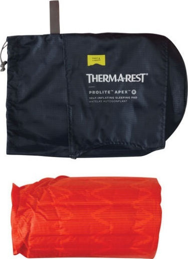 Thermarest ProLite Apex Self-Inflating Single Camping Sleeping Mat Regular Thickness 5cm in Red color
