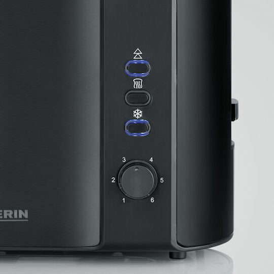 Severin AT 9552 Φρυγανιέρα 2 Θέσεων 800W Μαύρη
