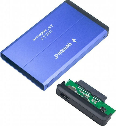 Gembird Case for Hard Drive 2.5" SATA III with Connection USB 3.0 Blue