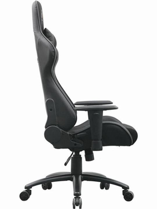 Gembird GC-01 Fabric Gaming Chair with Adjustable Arms Black / Gray