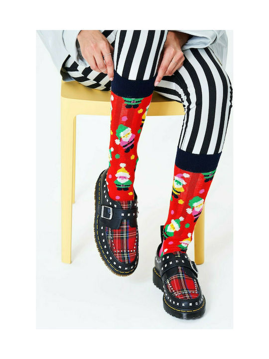 Happy Socks Santa Unisex Χριστουγεννιάτικες Κάλτσες Πολύχρωμες