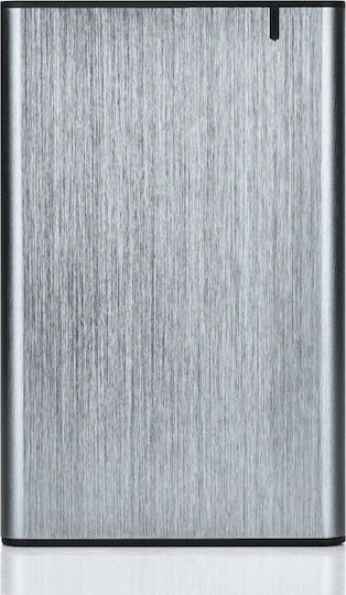 Gembird Case for Hard Drive 2.5" SATA III with Connection USB 3.1 Gray