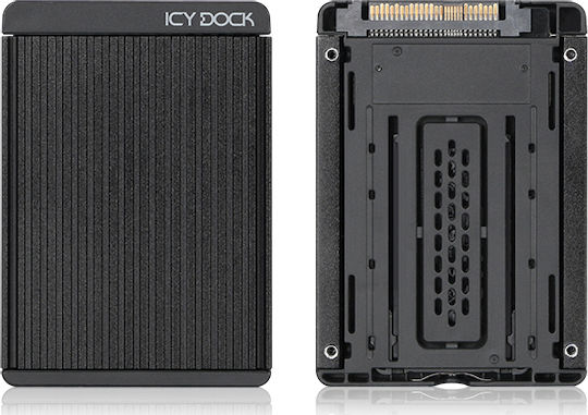 Icy Dock EZConvert Θήκη για Σκληρό Δίσκο 2.5" SATA III / PCI Express NVME με σύνδεση SATA
