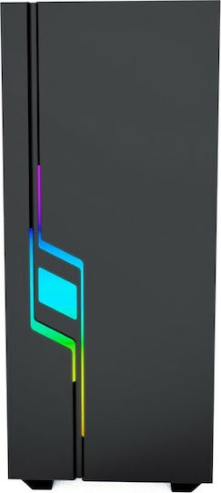 Gembird Fornax 2000 RGB Middle Tower Carcasă PC Neagră