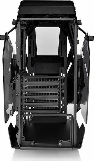 Thermaltake AH T200 Gaming Micro Tower Computer Case with Side Window Black