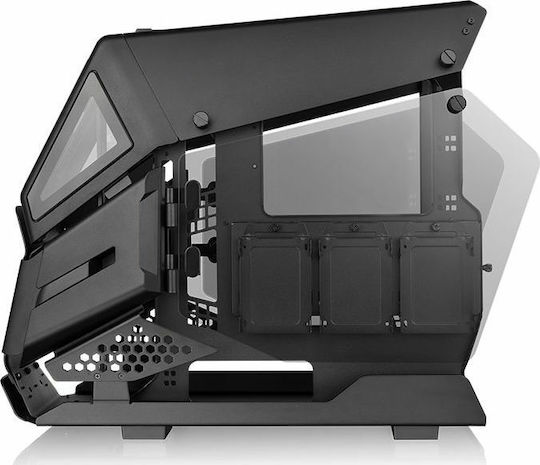 Thermaltake AH T200 Gaming Micro Tower Computer Case with Side Window Black