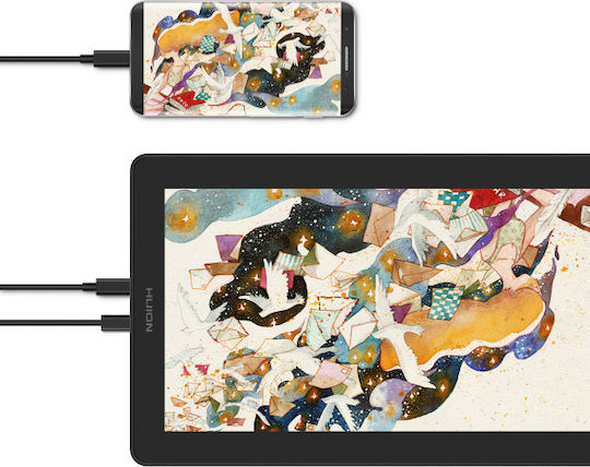 Huion Kamvas 16 (2021) Stylus pen with Display FHD 15.6"