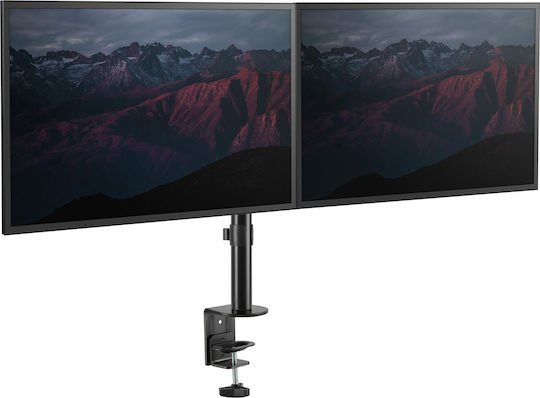 StarTech Stand Desk Mounted for 2 Monitors up to 32" with Arm (ARMDUAL3)