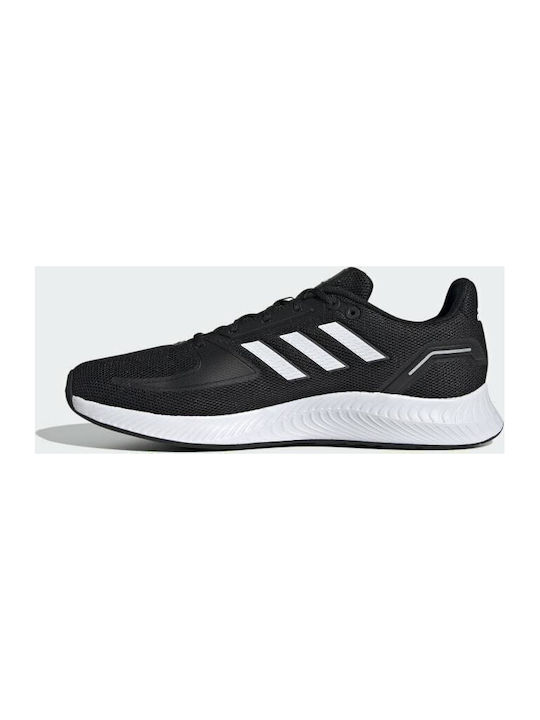 Run Falcon 2.0 Herren Sportschuhe Laufen Core Black / Cloud White / Grey Six