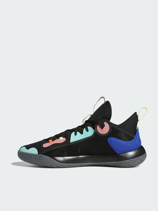Harden Stepback 2 Χαμηλά Μπασκετικά Παπούτσια Core Black / Yellow / Acid Mint
