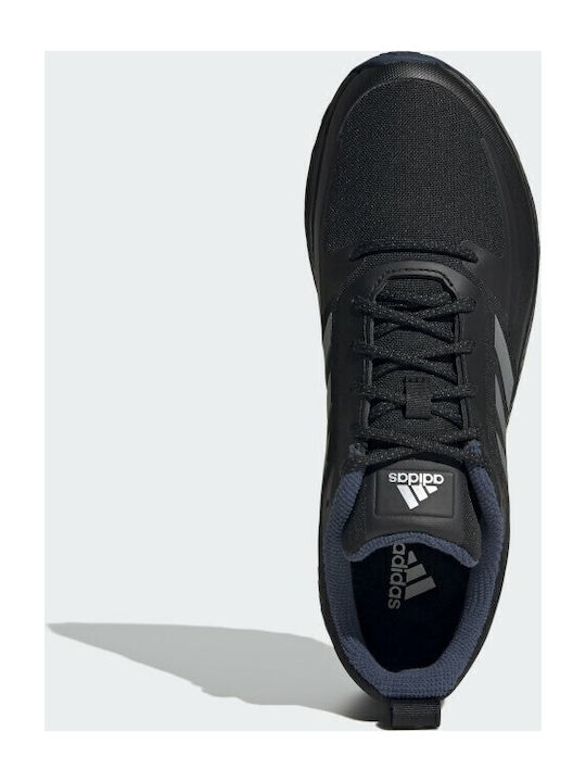 Run Falcon 2.0 Herren Sportschuhe Laufen Core Black / Silver Metallic / Crew Navy