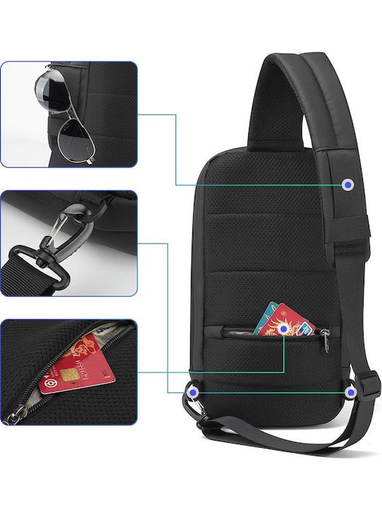 T-S8100 Men's Bag Sling Black