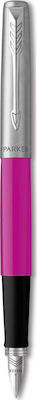 Parker Jotter Σετ Στυλό Ballpoint με Πένα Magenta CT σε Θήκη (σε Χάρτινη Κασετίνα)