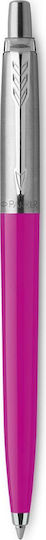 Parker Jotter Pen Set Ballpoint with Fountain Pen Magenta CT in a case (in a paper cassette)