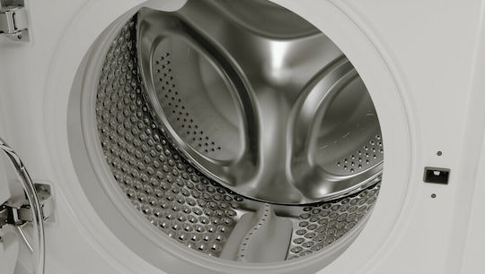 Whirlpool Încorporabil Mașină de Spălat Rufe 9kg 1400 Rotiri Al 6-lea Simț BI WMWG 91484E EU