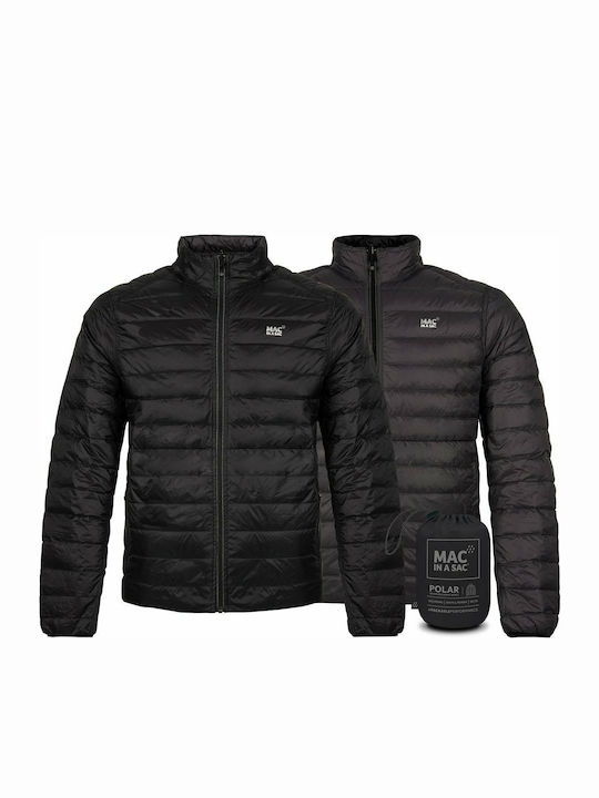 Polar II Reversible Down Χειμωνιάτικο Μπουφάν Puffer Black