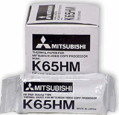 Mitsubishi Electric Ultraschallpapiere 4Stück K-65HM