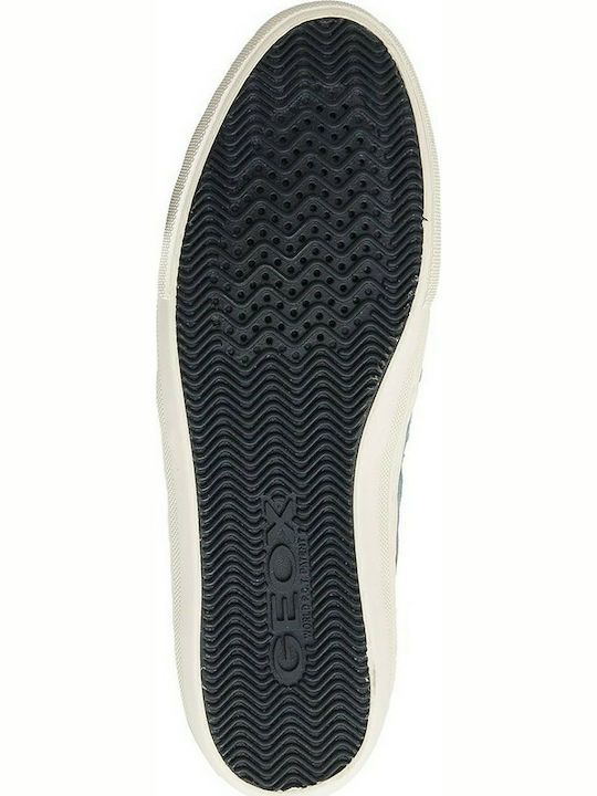 Geox New Club Ανατομικά Γυναικεία Slip-On Μπλε