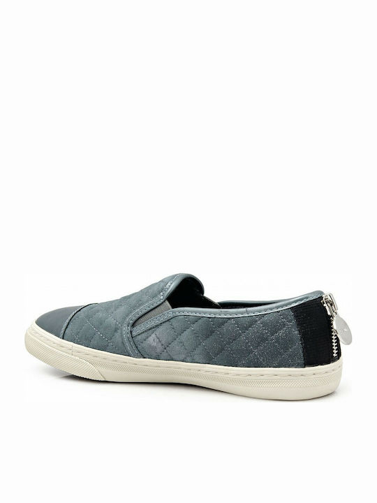 New Club Anatomisch Damen Slip-Ons Blau