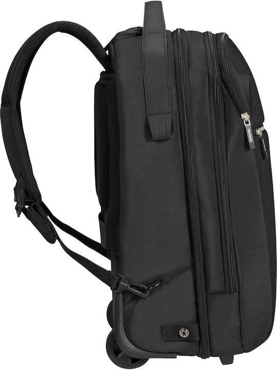 Samsonite Litepoint Wasserdichte Laptoptasche 17.3 mit Rollen mit USB-Anschluss in Schwarz