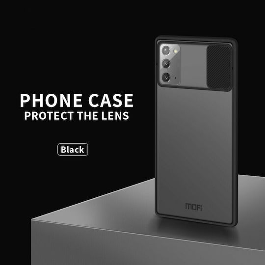 Mofi Camshield Back Cover Plastic Negru (Galaxy Note 20)