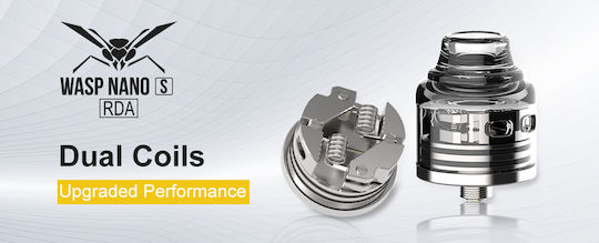 Oumier Wasp Nano S RDA 25mm Gold