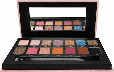 W7 Cosmetics Show Off Eye Shadow Palette in Solid Form 10.5gr