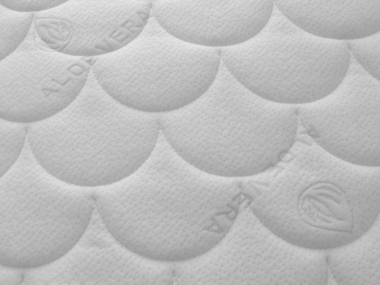 Ypnos Ανώστρωμα Memory Καπιτονέ Μονό Memory Foam Eμποτισμένο με Olive Oil 90x200x8εκ.