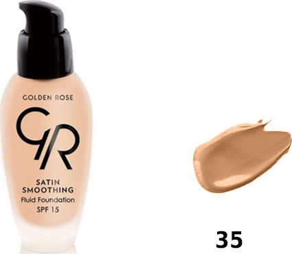 Golden Rose Satin Smoothing Fluid Foundation Течен грим 34мл