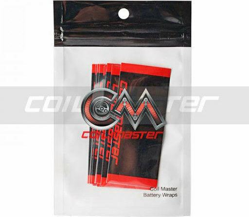 Coil Master Αυτοκόλλητο Ηλεκτρονικού Τσιγάρου 10τμχ σε Μαύρο χρώμα