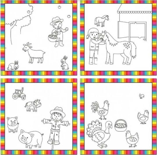 Galt Toys Painting First Water Magic Baby Farm Animals for Children 1.5+ Years Old