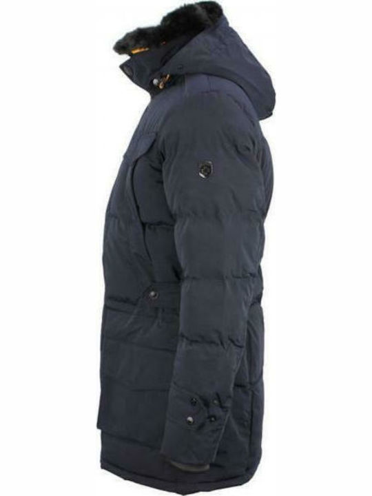 Seamaster Χειμωνιάτικο Μπουφάν Puffer Navy Μπλε