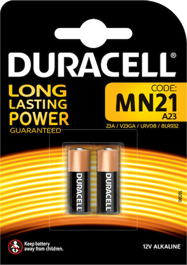 Duracell Αλκαλικές Μπαταρίες A23 12V 2τμχ