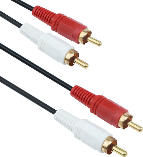Cable RCA male - RCA male 1.5m 18017