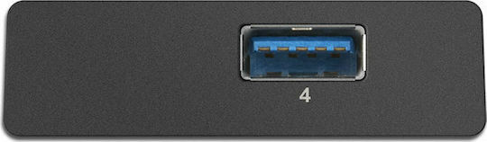 D-Link Hub 4 Θυρών USB 3.0 με σύνδεση USB-A